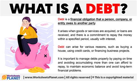 Debt Meaning .